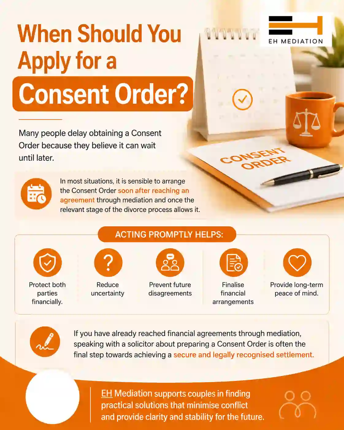 When Should You Apply for a Consent Order Stanley?